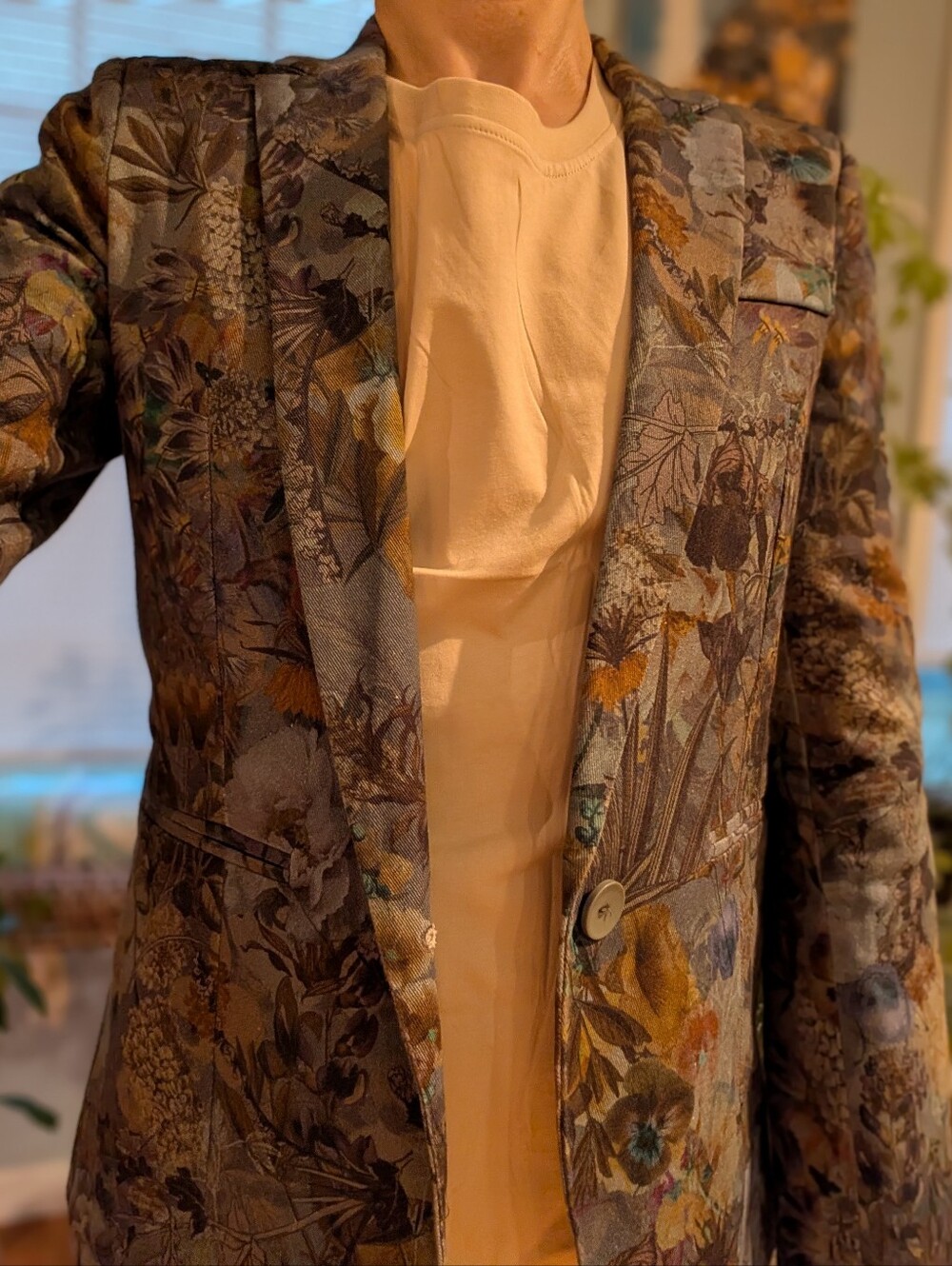 Floral Jacket Blazer size 2